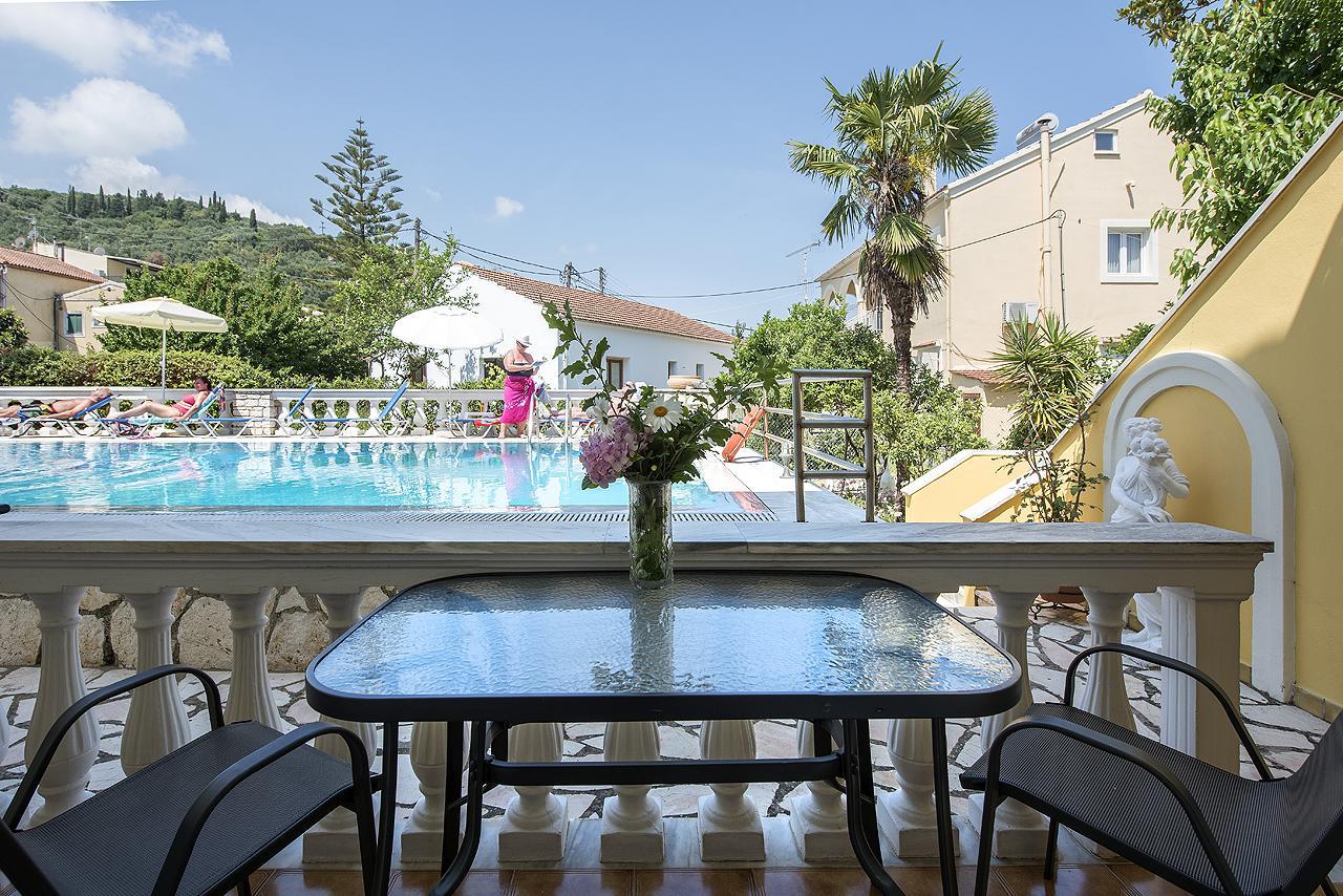 Andreas Pool Complex Apartment Kassiopi Ngoại thất bức ảnh